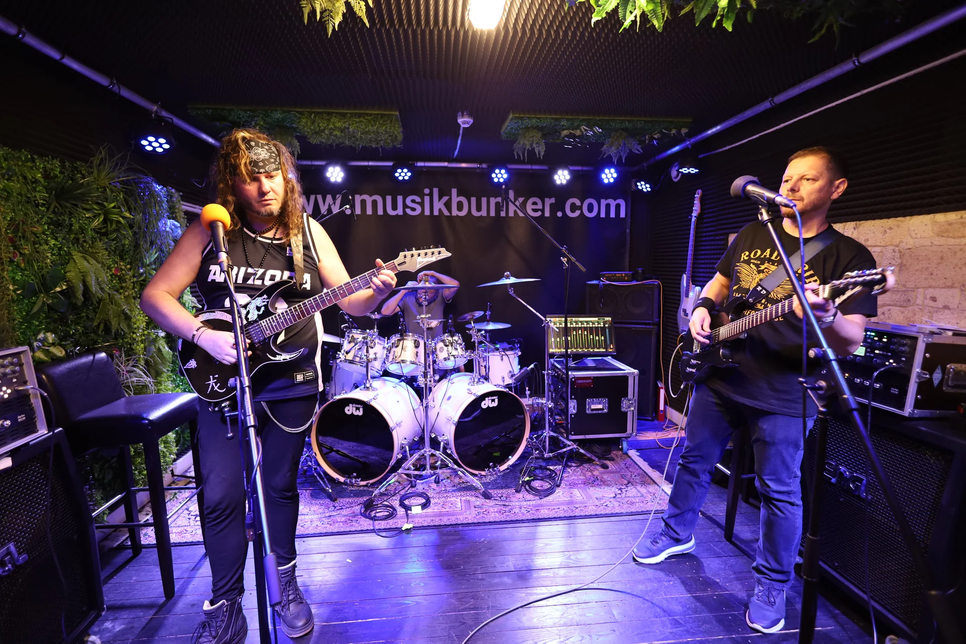 Dragonflames live auf der Bühne